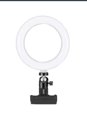 ❤️‍🔥BOGO FREE NWT OTM Essentials LED Clip-On 6” Selfie Zoom Meeting Ring Light